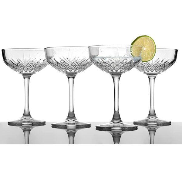 Pasabahce 440236 Timeless Champagnerbecher 255ml 4er Set