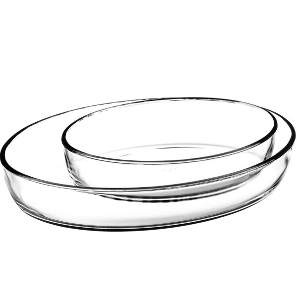Pasabahce 159033 Borcam ovale Schale Auflaufform 2er Set