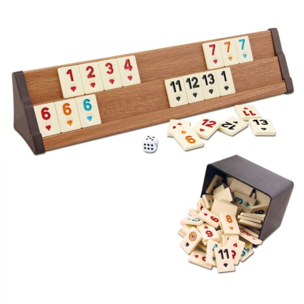 STAR VIP Okey »Star Premium Okey VIP Holz Wooden Rummy Set mit Melamin Steine Okey« – Bild 2