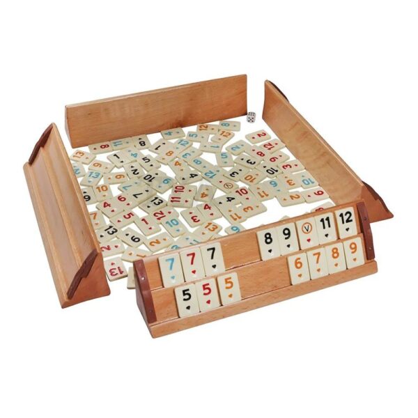 STAR VIP Okey »Star Premium Okey VIP Holz Wooden Rummy Set mit Melamin Steine Okey« – Bild 4