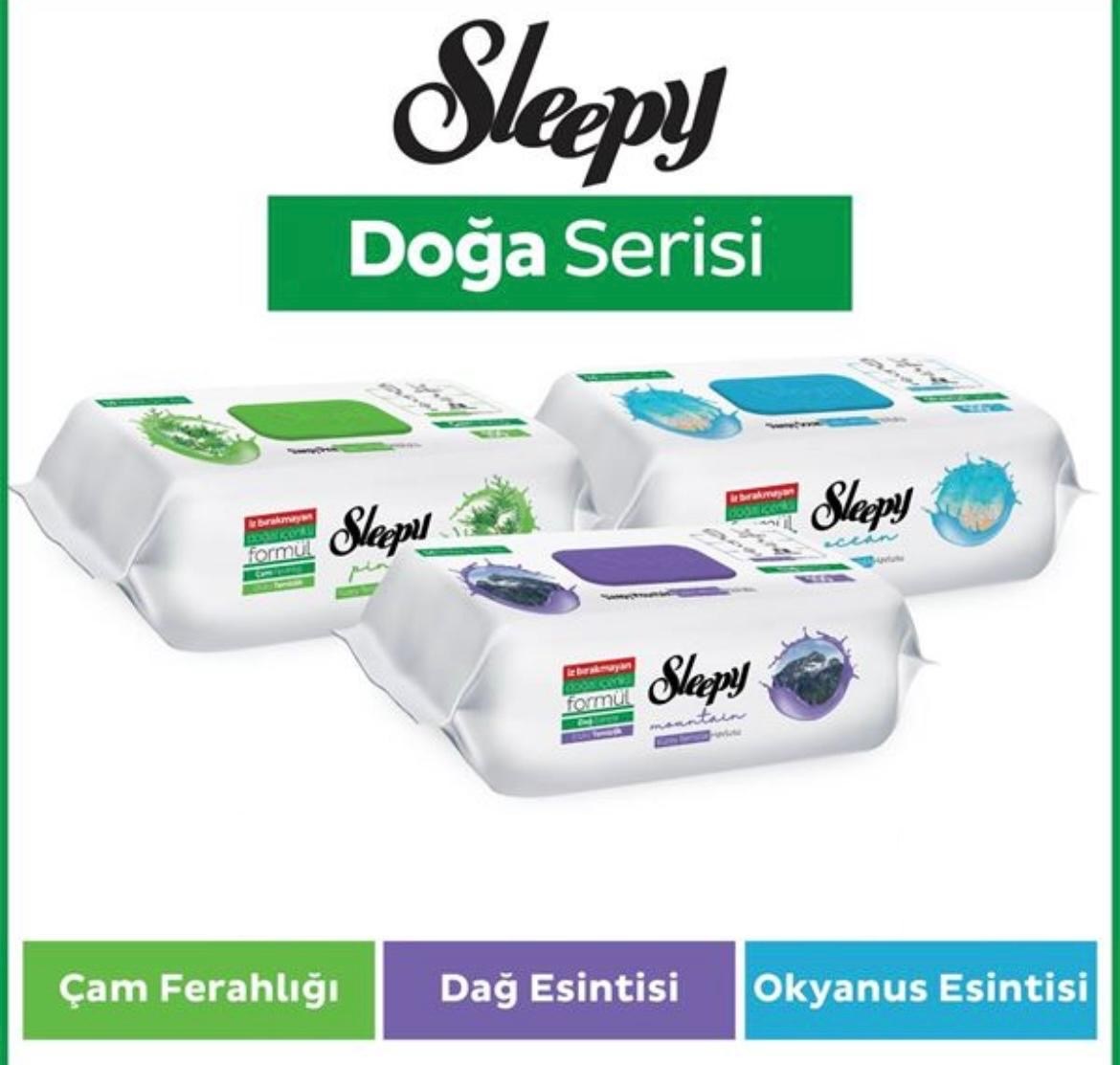 Sleepy Easy Clean Reinigungstücher 6x100 Stk. Violett – Bild 3