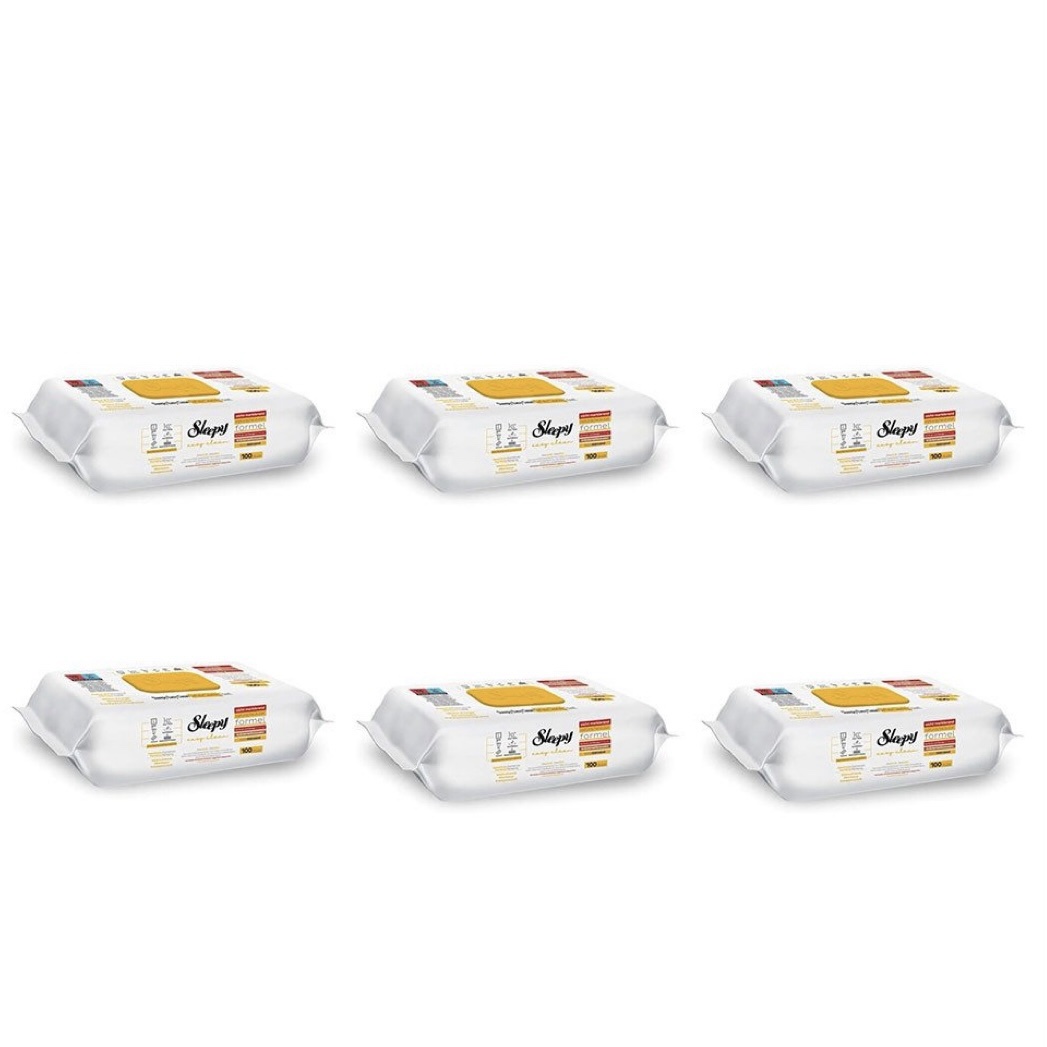 Sleepy Easy Clean Reinigungstücher 6x100 Stk. Gelb