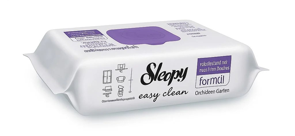 Sleepy Easy Clean Reinigungstücher 6x100 Stk. Violett – Bild 2